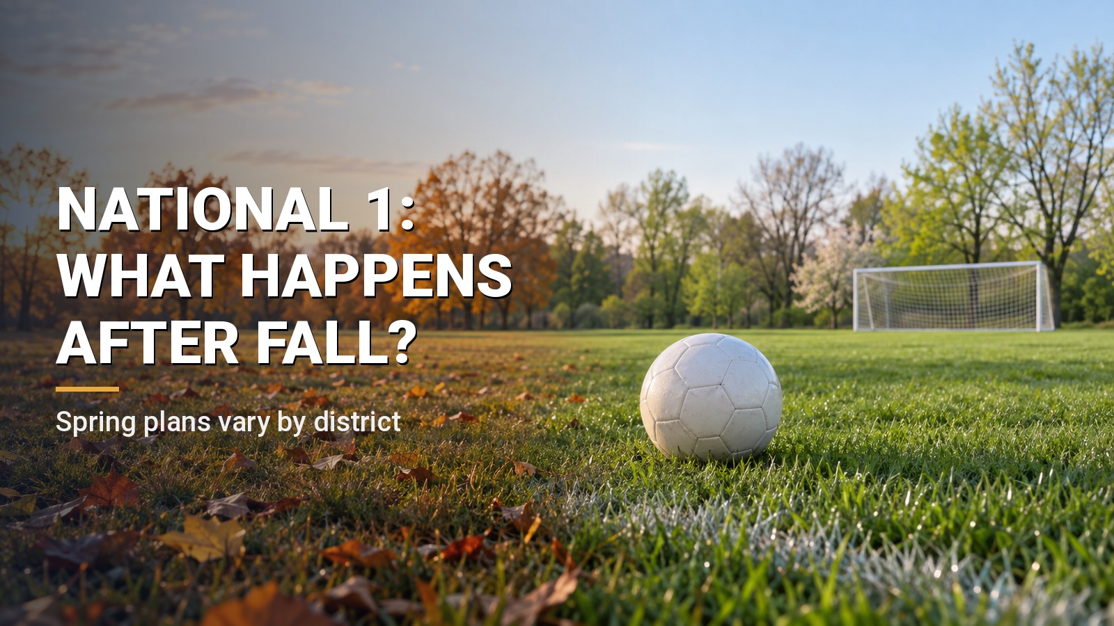 National 1's First Fall Season Is Ending. Here's What Happens Next.