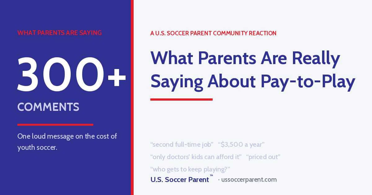 What Parents Are Really Saying About Pay-to-Play: Over 300+ Comments, One Loud Message