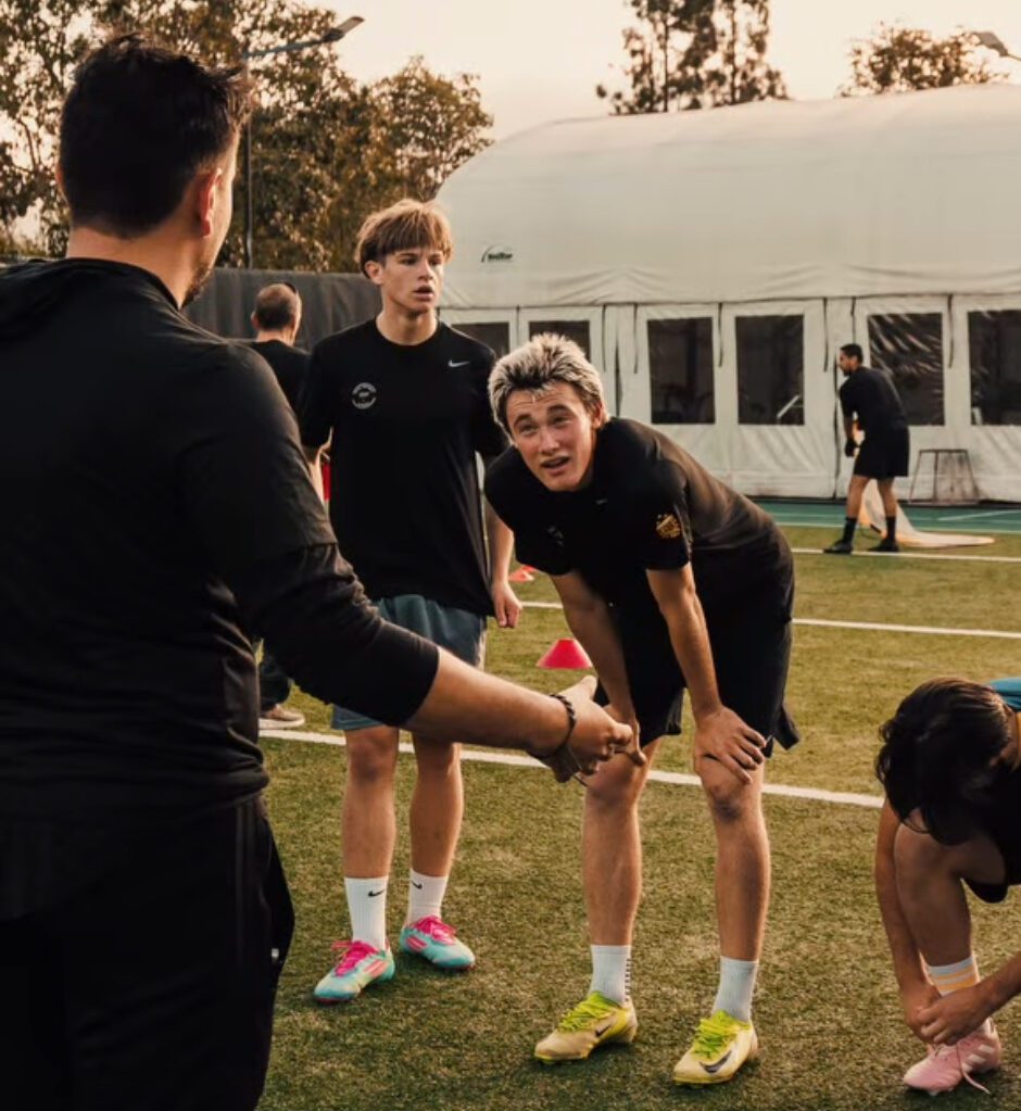 1991 Football Academy image of practice