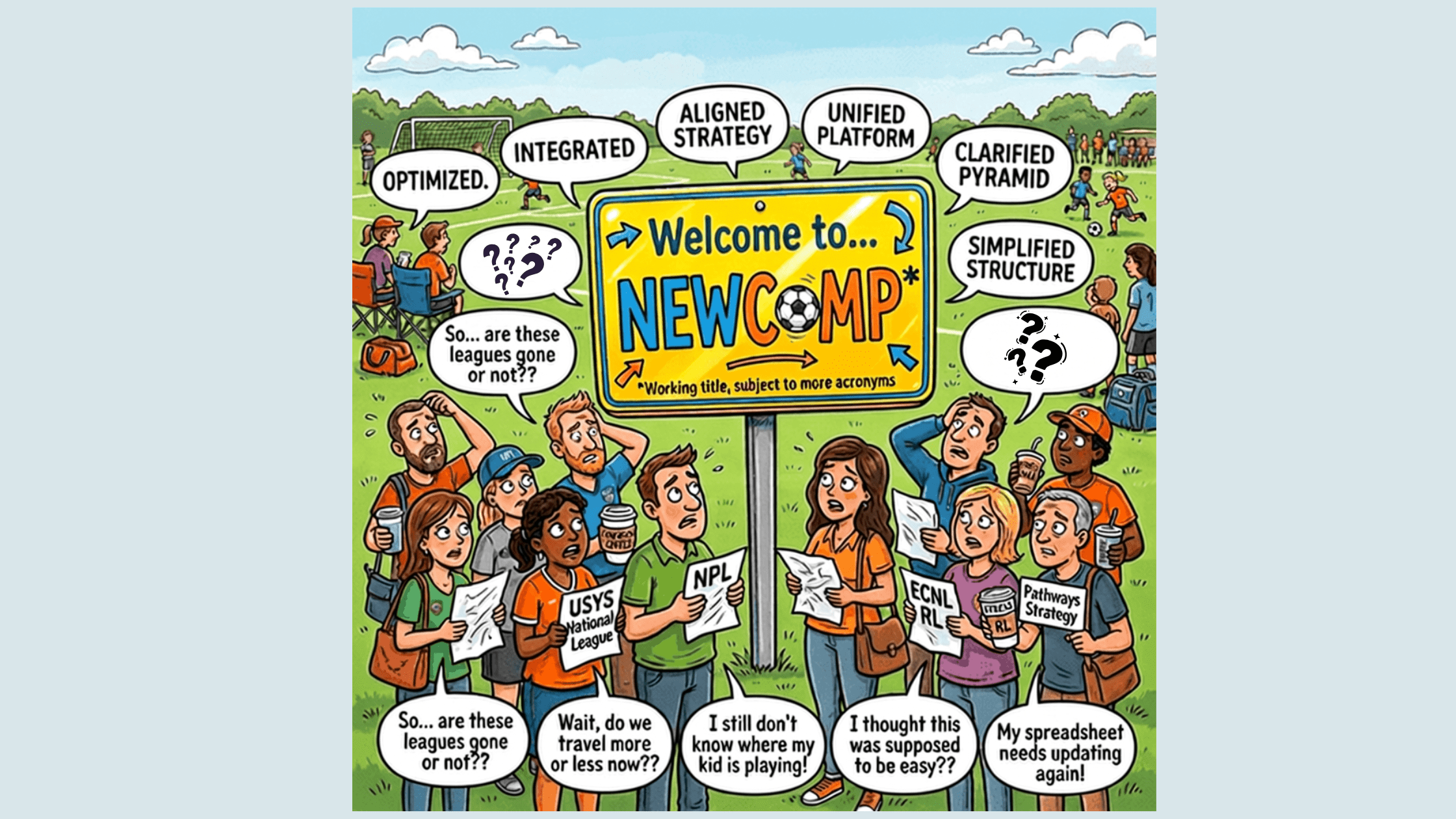 Are Youth Soccer Organizations Deliberately Trying to Confuse Parents?